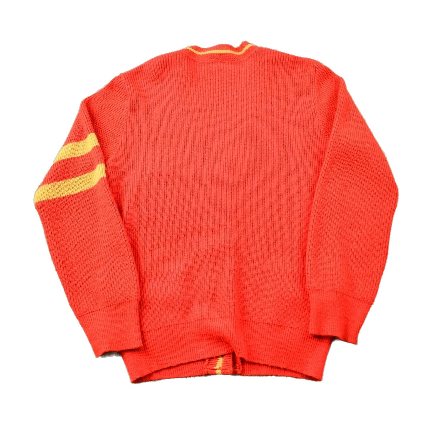 Vintage 1960s Collegiate Cardigan Knit Sweater Men's Medium from propervintagecanada