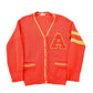 Vintage 1960s Collegiate Cardigan Knit Sweater Men's Medium from propervintagecanada