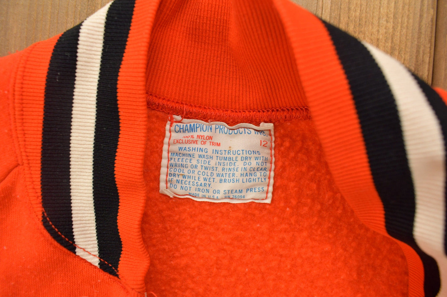 Vintage 1960s Collegiate Vikings Champion Track Jacket Men's S from propervintagecanada