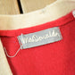 Vintage 1960s Collegiate Wrestling Cardigan Knit Sweater Men's S from propervintagecanada