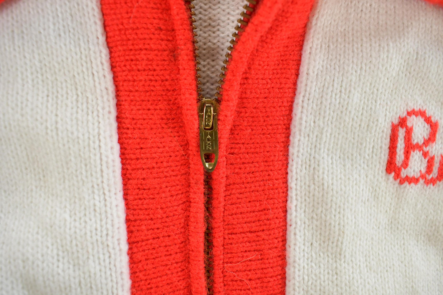 Vintage 1960s Creative Knits By Judy Graf Knit Full Zip Sweater Women's Medium from propervintagecanada