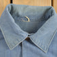 Vintage 1960s Denim Native American Themed Jacket Men's Medium from propervintagecanada