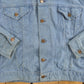Vintage 1960s Denim Native American Themed Jacket Men's Medium from propervintagecanada