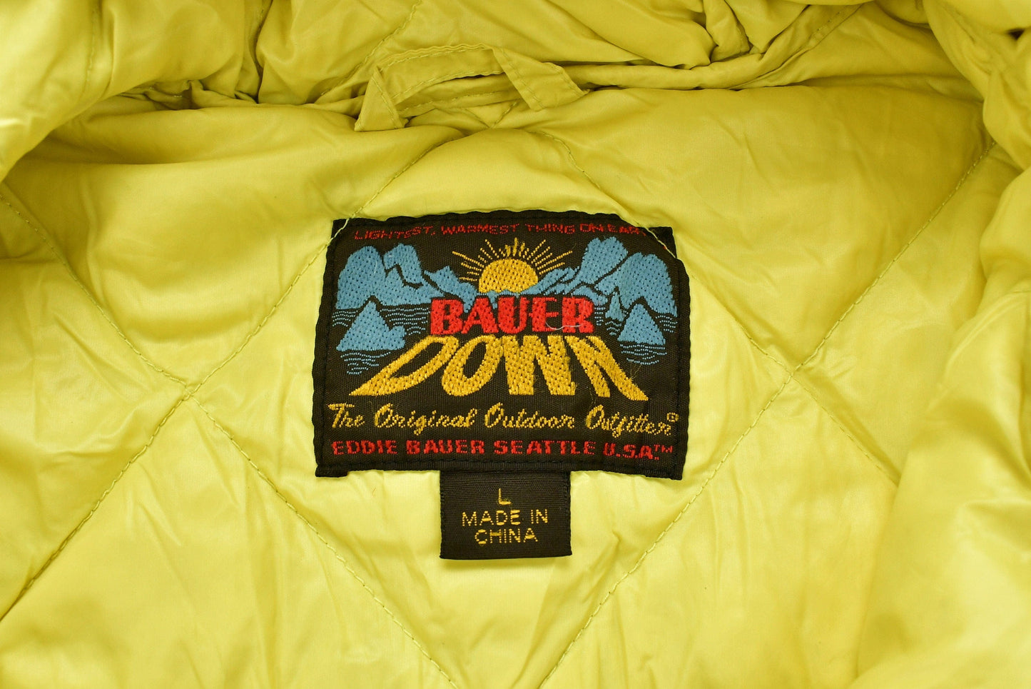 Vintage 1960s Eddie Bauer Bauer Down Puffer Jacket from propervintagecanada
