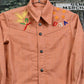 Vintage 1960s Embroidered Denim Western Style Jacket Men's Small from propervintagecanada