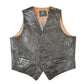 Vintage 1960s Famous Leather Garments Leather Vest Men's S from propervintagecanada