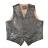 Vintage 1960s Famous Leather Garments Leather Vest Men&