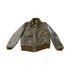 Vintage 1960s Fidelity Brown Leather Flight Jacket Men&