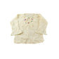 Vintage 1960s Floral Embroidered Peasant Blouse Shirt Womens M from propervintagecanada