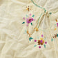 Vintage 1960s Floral Embroidered Peasant Blouse Shirt Womens M from propervintagecanada
