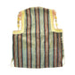 Vintage 1960s Folk Rainbow Silk Velvet Antique Romanian Hand Embroidered Folk Vest from propervintagecanada