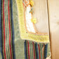 Vintage 1960s Folk Rainbow Silk Velvet Antique Romanian Hand Embroidered Folk Vest from propervintagecanada