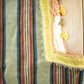 Vintage 1960s Folk Rainbow Silk Velvet Antique Romanian Hand Embroidered Folk Vest from propervintagecanada