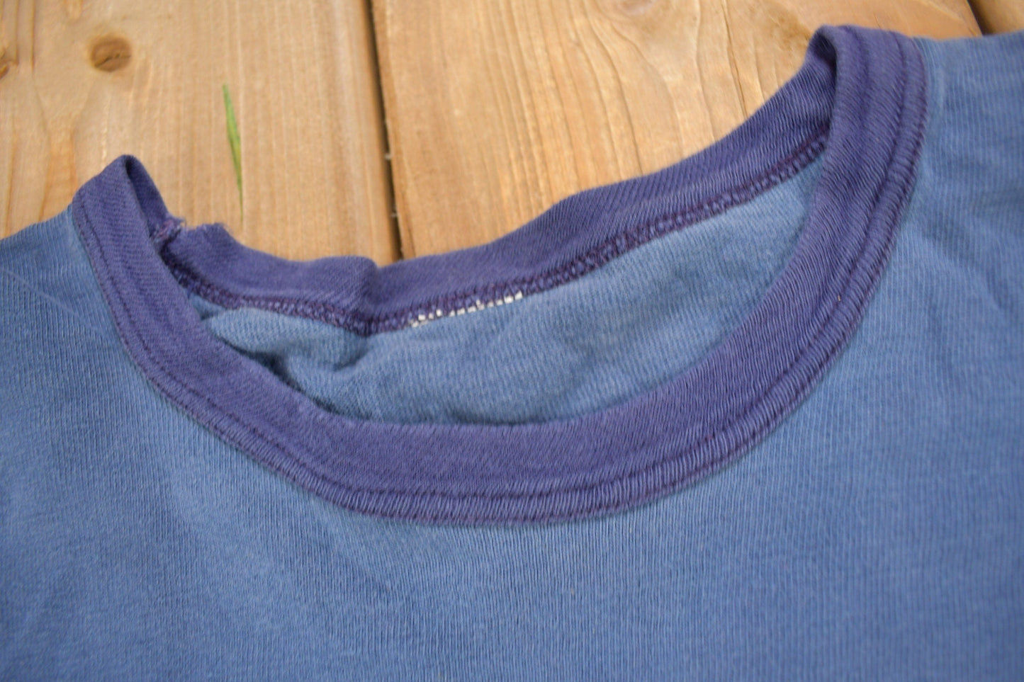 Vintage 1960s Fort Lewis College Collegiate Jersey T-Shirt Men's Large from propervintagecanada