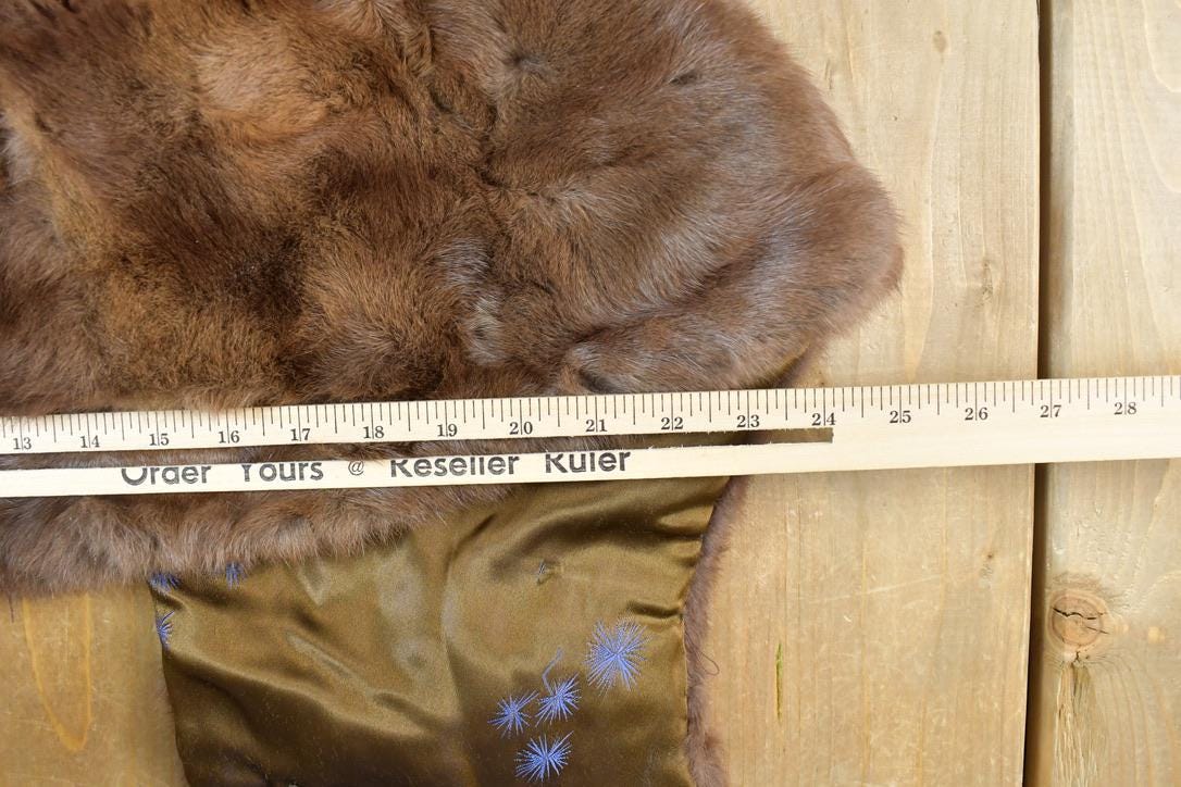 Vintage 1960s Fur Salon Eatons Of Canada Mink Shoulder Shawl Mink Fur Coat from propervintagecanada