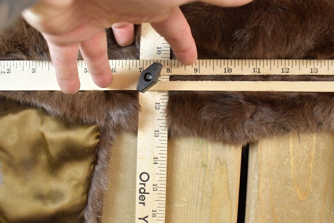 Vintage 1960s Fur Salon Eatons Of Canada Mink Shoulder Shawl Mink Fur Coat from propervintagecanada