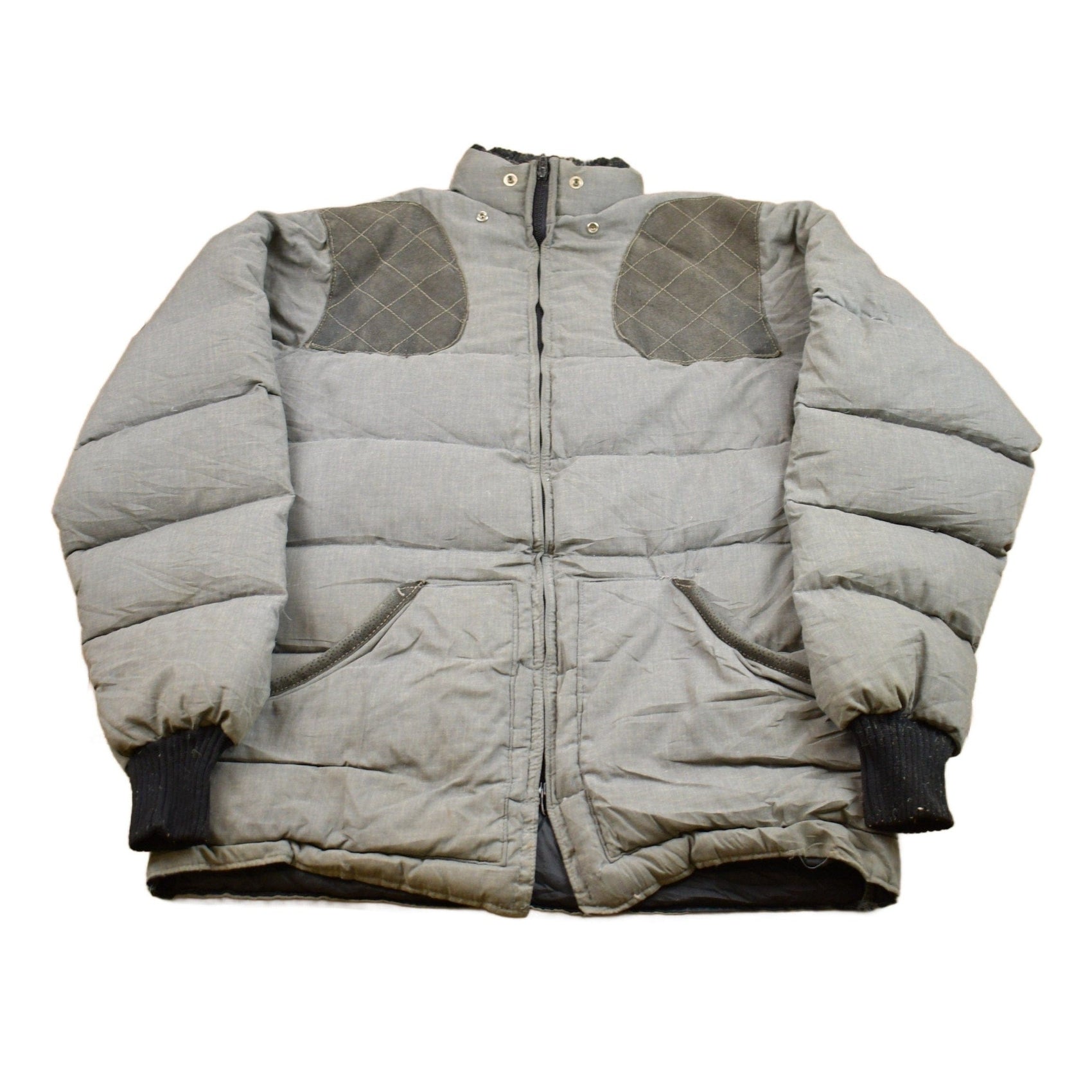 Vintage 1960s Goose Down Puffer Jacket Men's Medium from propervintagecanada