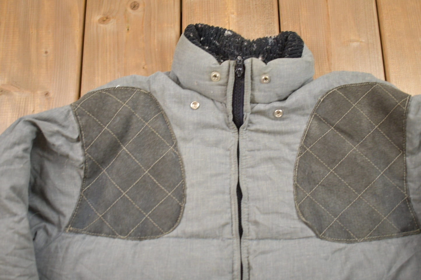 Vintage 1960s Goose Down Puffer Jacket Men's Medium from propervintagecanada
