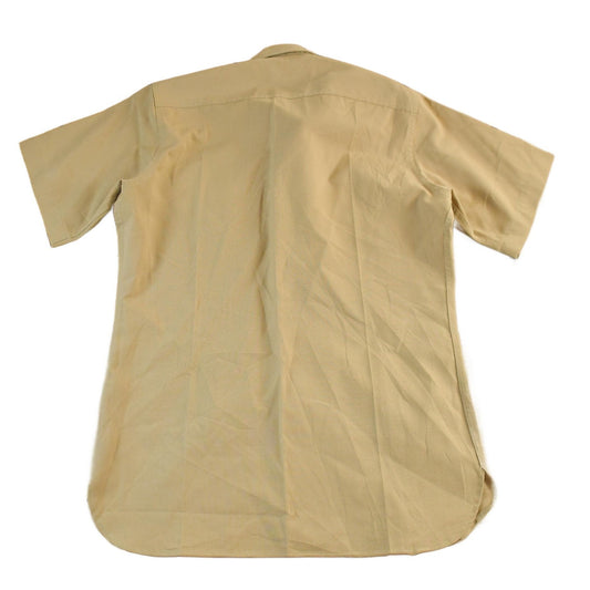 Vintage 1960s Great Northern Blank Button Up Military Shirt Men's Medium from propervintagecanada