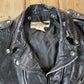 Vintage 1960s Harley Davidson Leather Motorcycle Jacket With Belt Made In USA from propervintagecanada