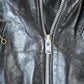 Vintage 1960s Harley Davidson Leather Motorcycle Jacket With Belt Made In USA from propervintagecanada