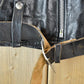 Vintage 1960s Harley Davidson Leather Motorcycle Jacket With Belt Made In USA from propervintagecanada