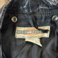 Vintage 1960s Harley Davidson Leather Motorcycle Jacket With Belt Made In USA from propervintagecanada