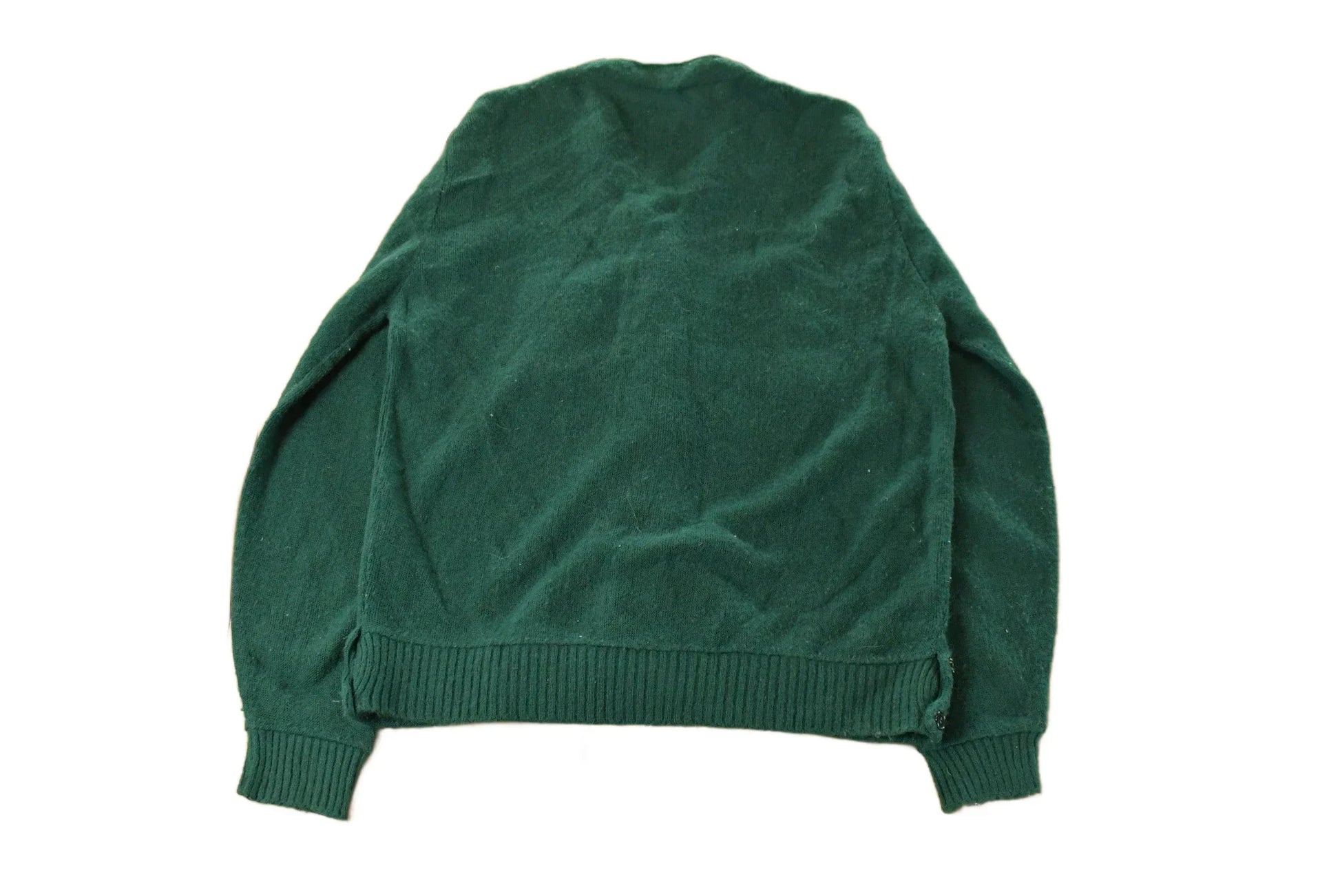 Vintage 1960s Haymaker Lacoste Knit Cardigan Sweater Women's Large from propervintagecanada