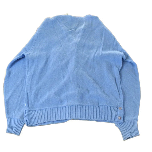 Vintage 1960s Haymaker Lacoste Knit Cardigan Sweater Women's Medium from propervintagecanada