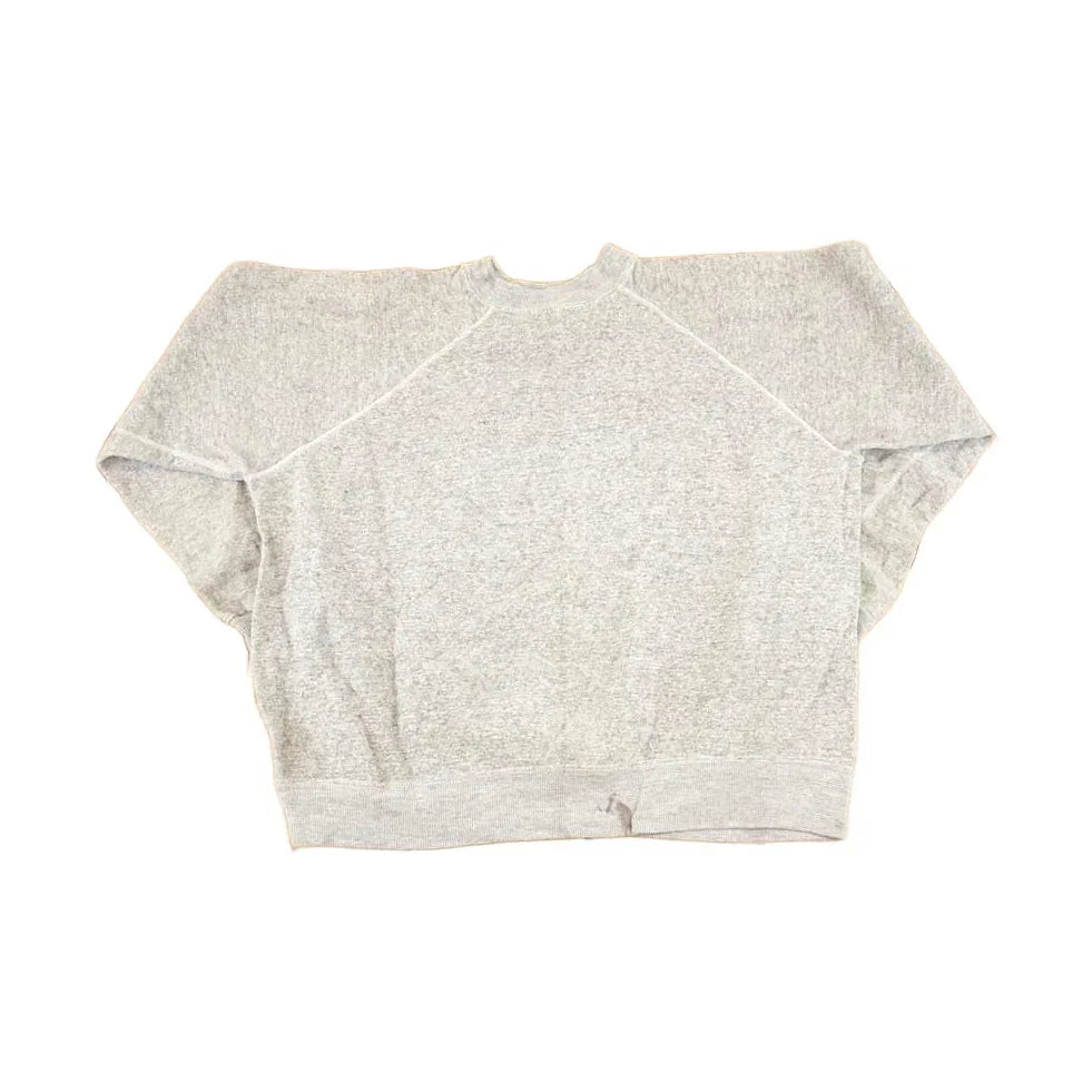 Vintage 1960s Heather Gray Blank Crewneck Sweatshirt Women's M from propervintagecanada