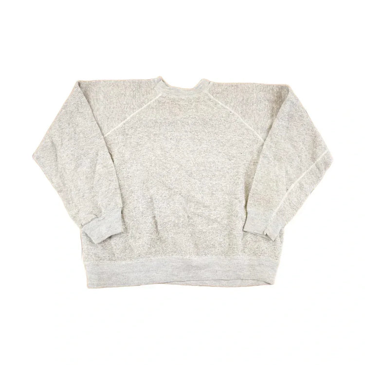 Vintage 1960s Heather Gray Blank Crewneck Sweatshirt Women's M from propervintagecanada