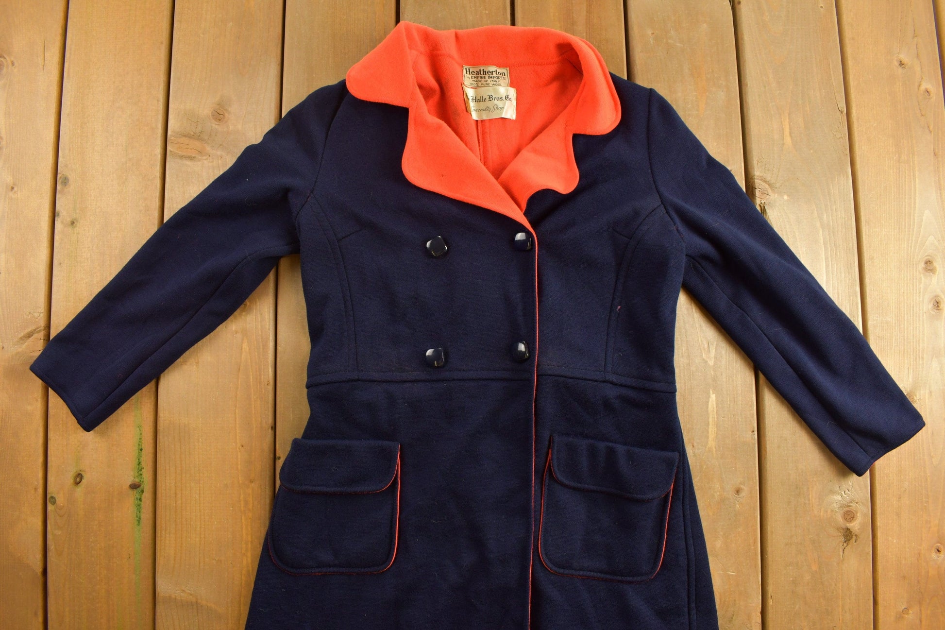 Vintage 1960s Heatherton Trench Coat from propervintagecanada