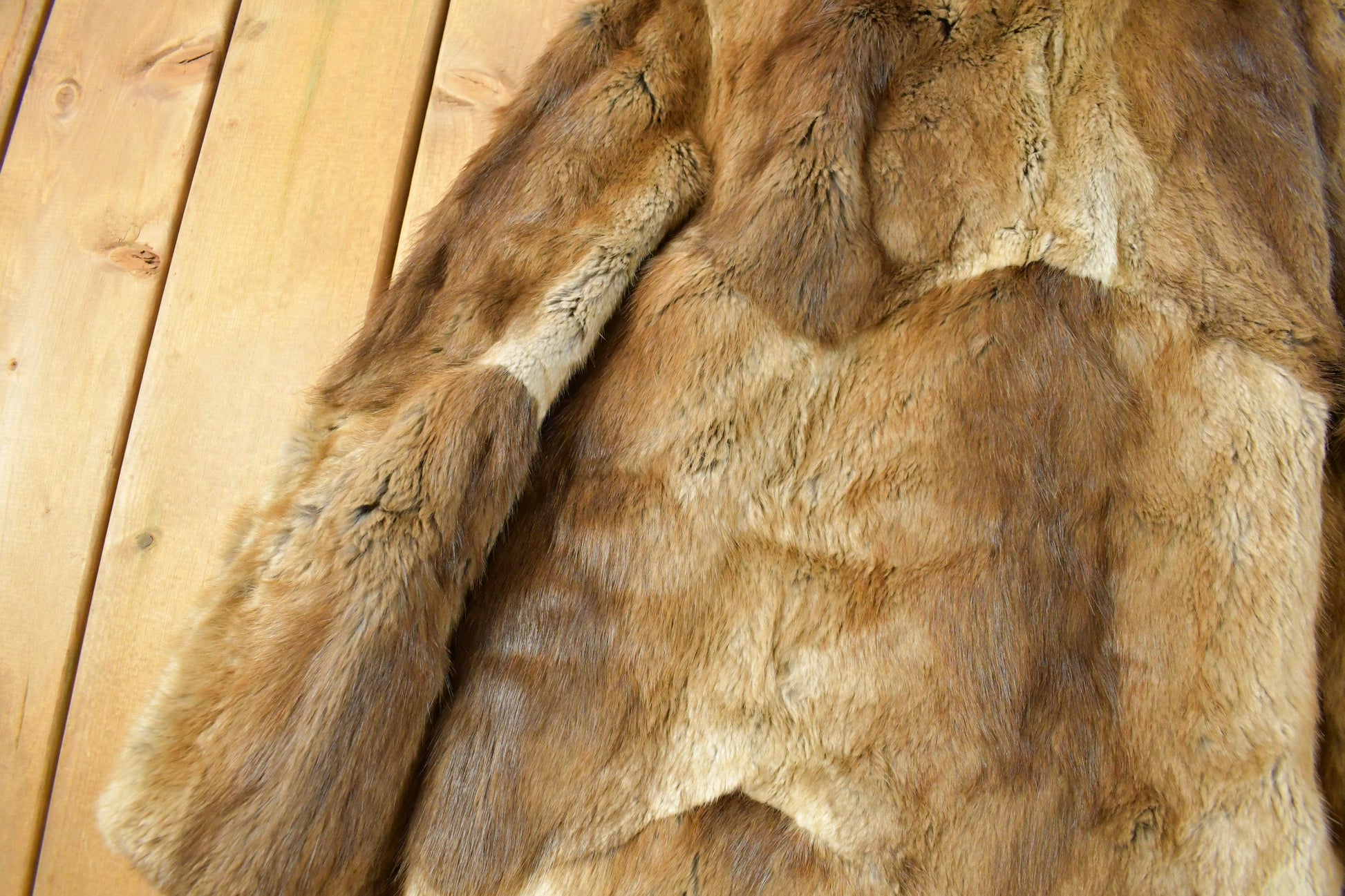 Vintage 1960s Henry Furs Rabbit Fur Full Length Coat Men's Small from propervintagecanada