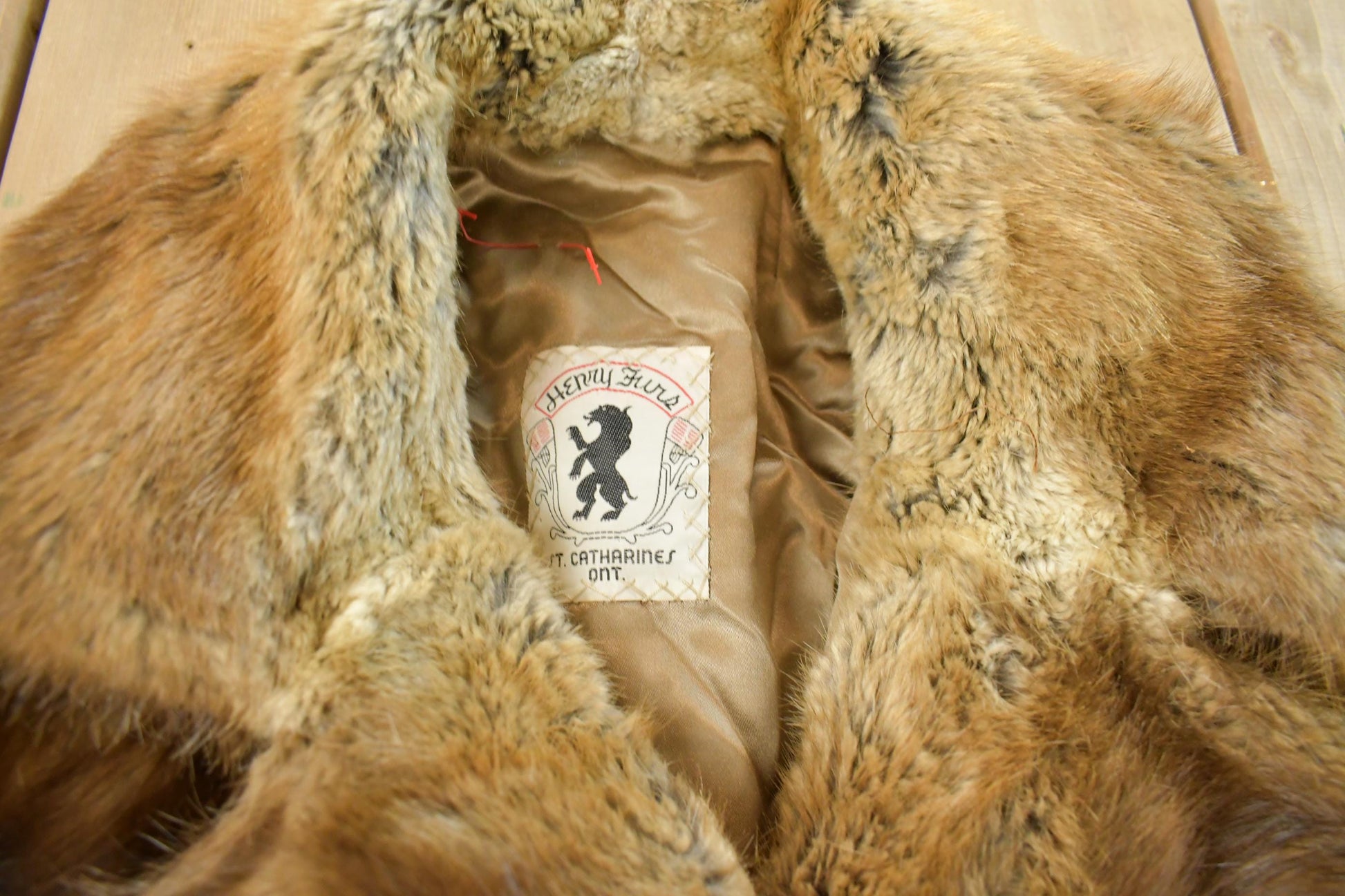 Vintage 1960s Henry Furs Rabbit Fur Full Length Coat Men's Small from propervintagecanada