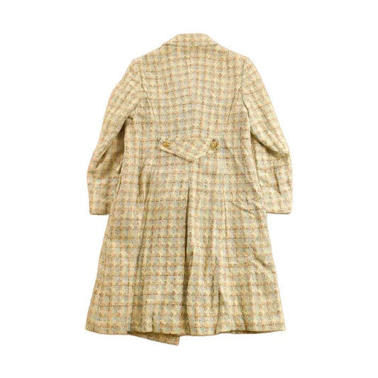 Vintage 1960s Houndstooth Full Length MOD Over Coat from propervintagecanada