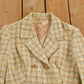 Vintage 1960s Houndstooth Full Length MOD Over Coat from propervintagecanada