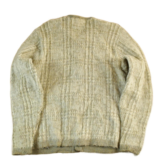 Vintage 1960s Jantzen Mohair Wool Grunge Knit Cardigan Sweater Men's Medium from propervintagecanada