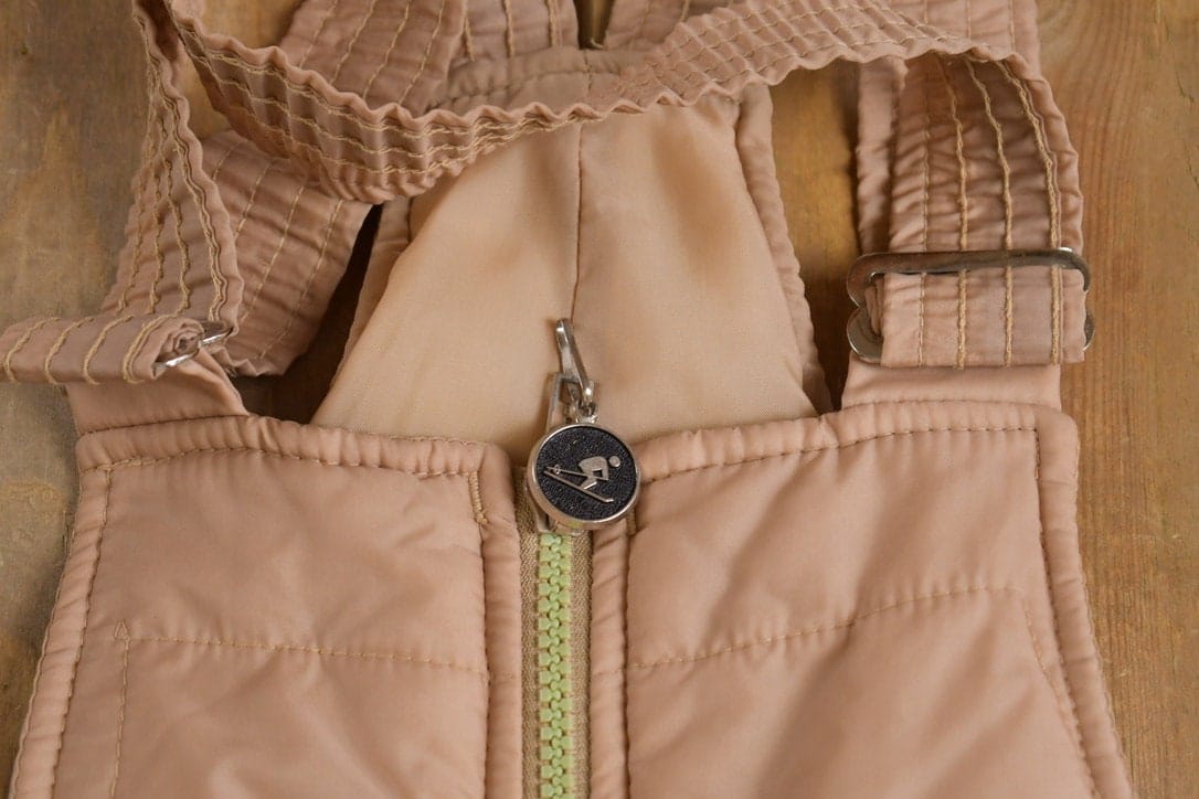 Vintage 1960s JC Pennys Ski Wear Insulated Coveralls Youth Large from propervintagecanada