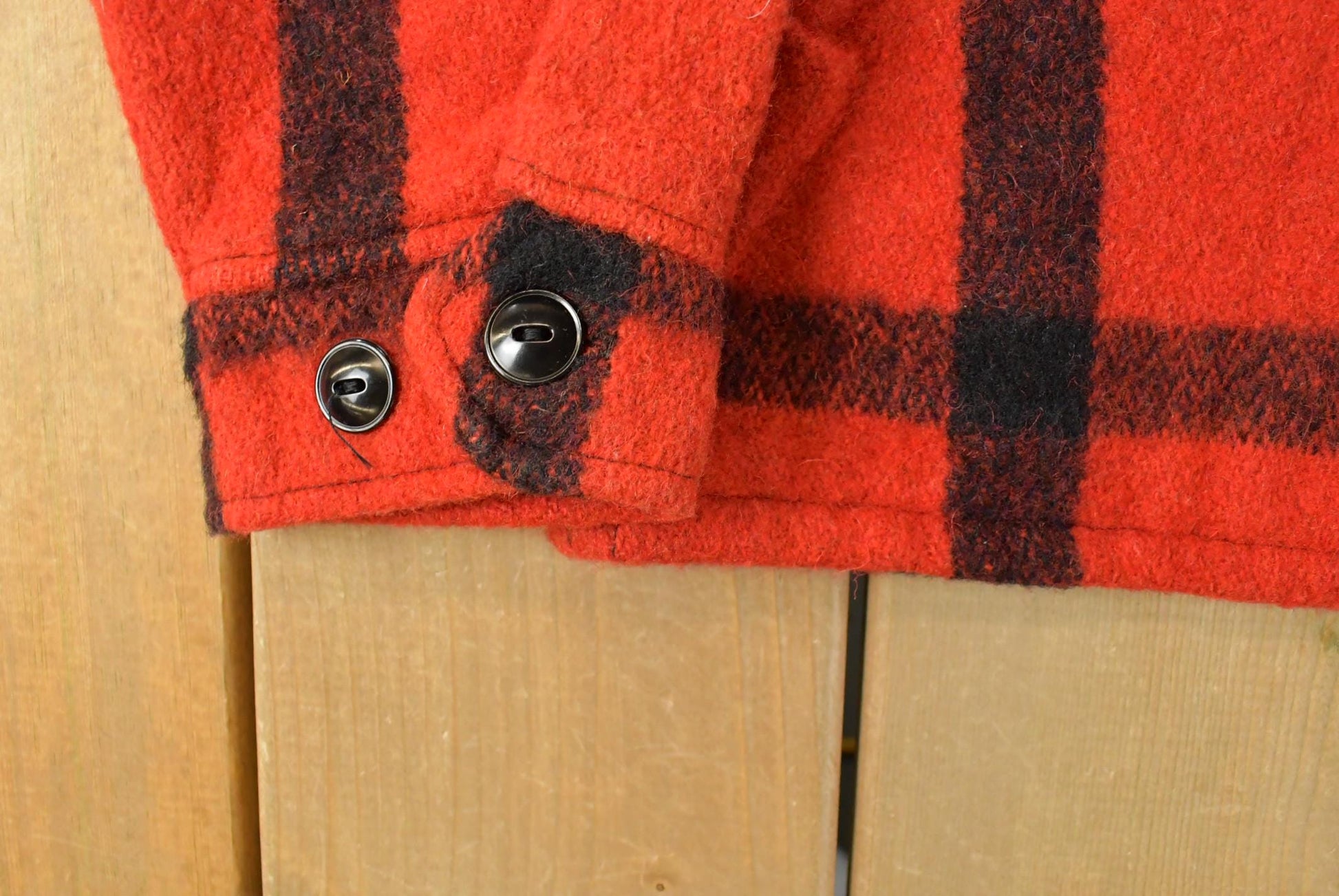 Vintage 1960s JCPenney Buffalo Plaid Wool Hunting Jacket Men's Medium / Talon Zipper / True Vintage / 60s Vintage Jacket / Outdoors from propervintagecanada