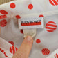 Vintage 1960s Judy Bond polka Dot Button Up Shirt Men's Large from propervintagecanada