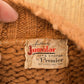Vintage 1960s Jumblar Hand Shaped Wool Knit Cardigan Sweater Men's S from propervintagecanada