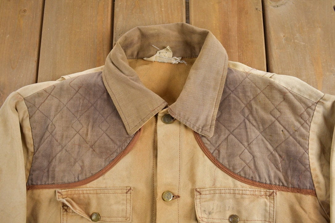 Vintage 1960s Key Imperial Canvas Hunting Jacket from propervintagecanada