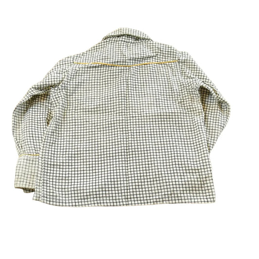 Vintage 1960s King Kole Gingham Check Button Up Western Shirt Youth 6 from propervintagecanada