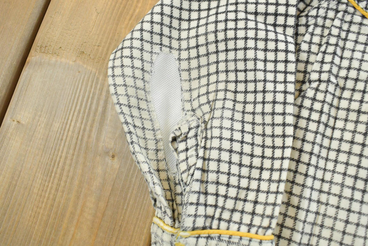 Vintage 1960s King Kole Gingham Check Button Up Western Shirt Youth 6 from propervintagecanada