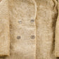 Vintage 1960s Lambs Fur Double Breasted Jacket from propervintagecanada