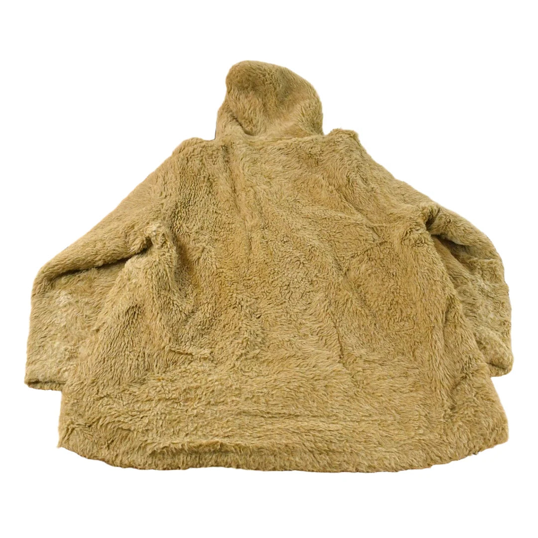 Vintage 1960s Land n Lakes Faux Fur Quarter Zip Jacket Men's Large from propervintagecanada