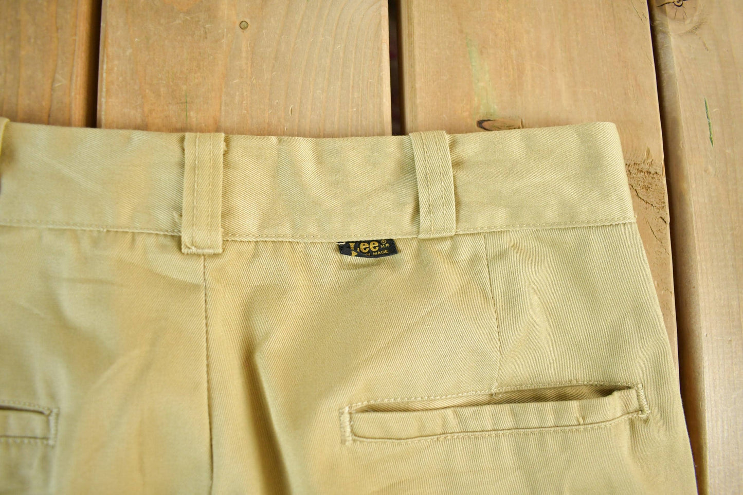 Vintage 1960s Lee Chino Trousers Men's 31 x 28 from propervintagecanada