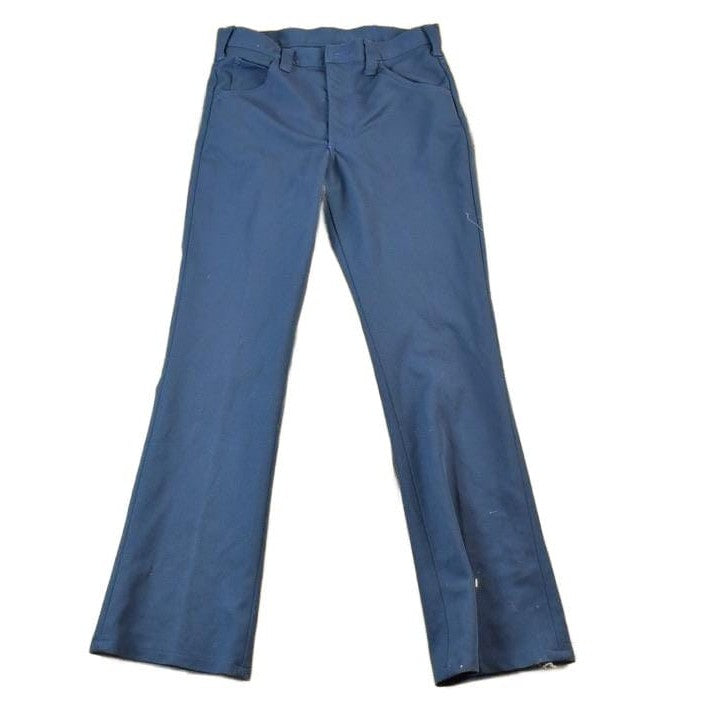 Vintage 1960s Lee Pleated Bell Bottom Pants Men's 28 x 30 from propervintagecanada