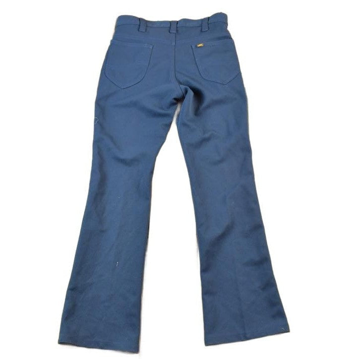 Vintage 1960s Lee Pleated Bell Bottom Pants Men's 28 x 30 from propervintagecanada
