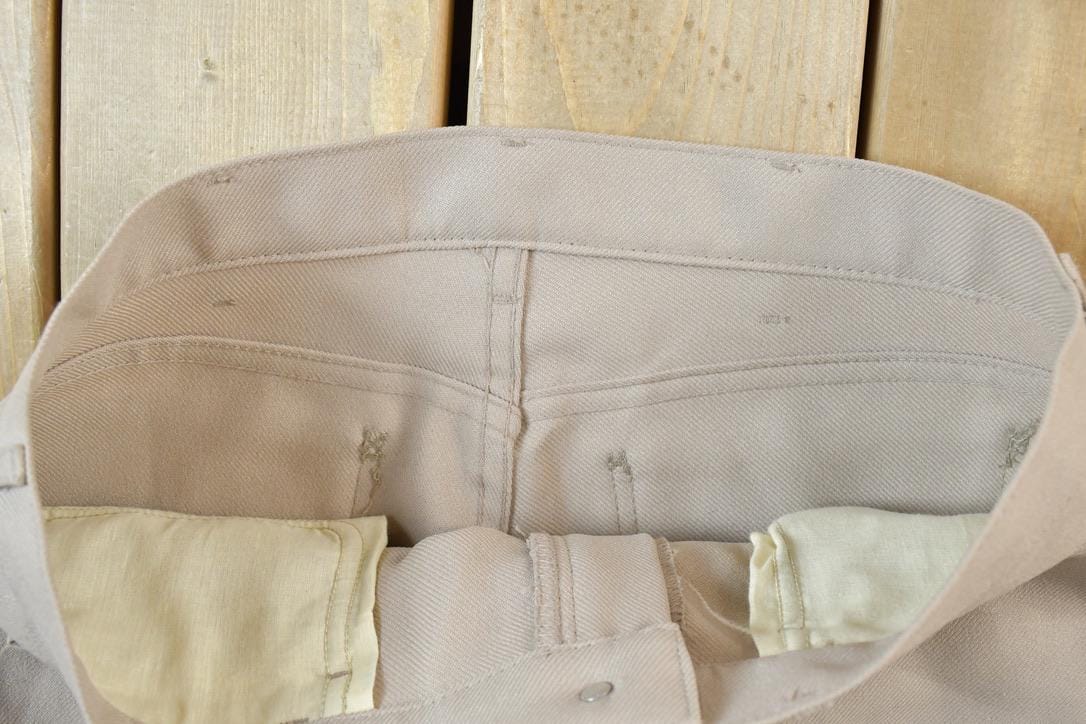 Vintage 1960s Lee Pleated Pants Men's 32 x 31 from propervintagecanada